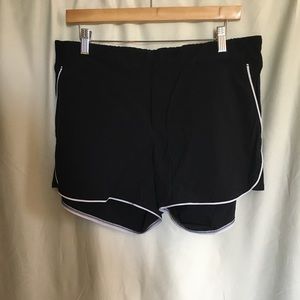 Athleta running shorts
